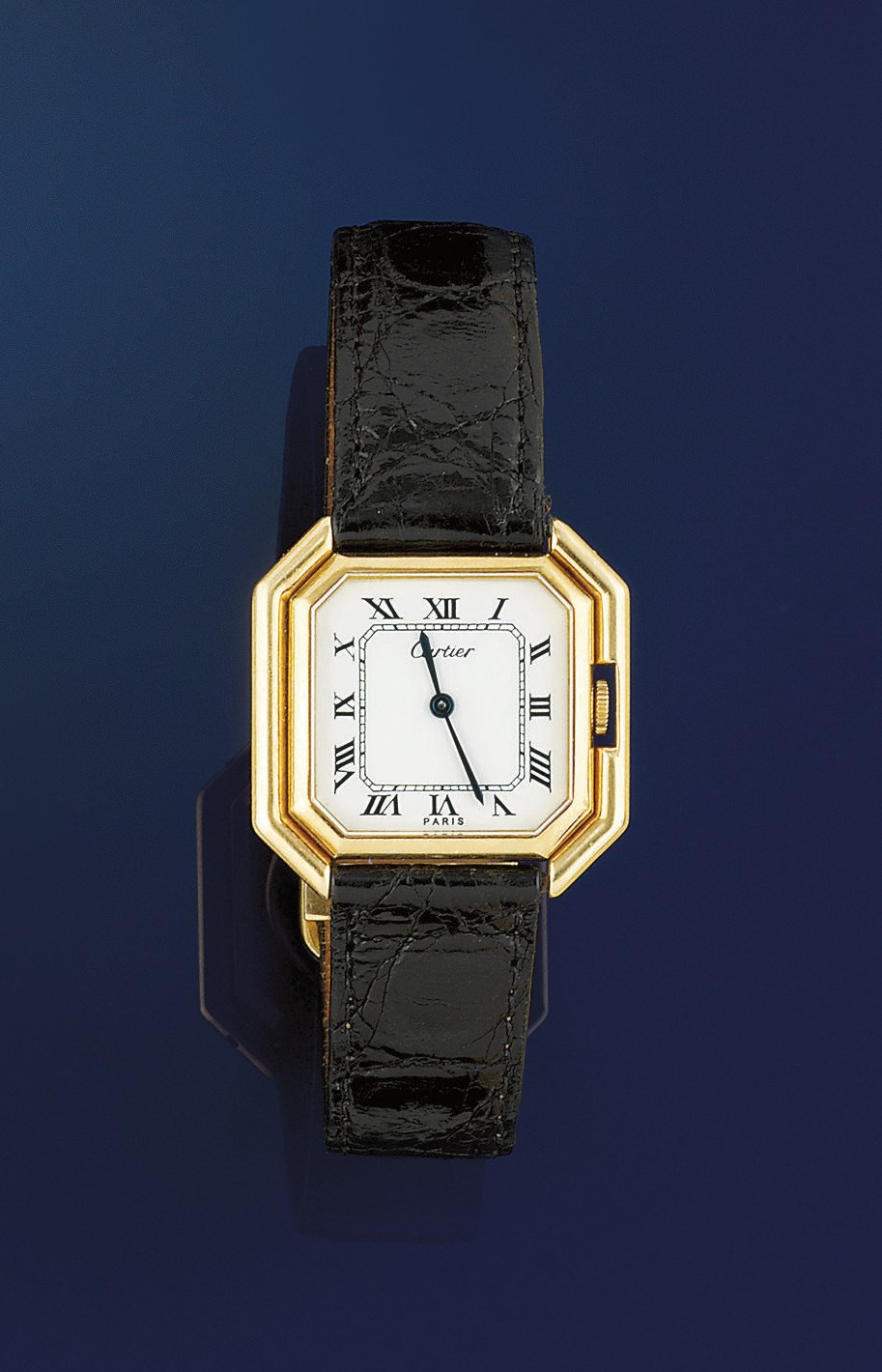 AN AUTOMATIC WRISTWATCH, BY CARTIER