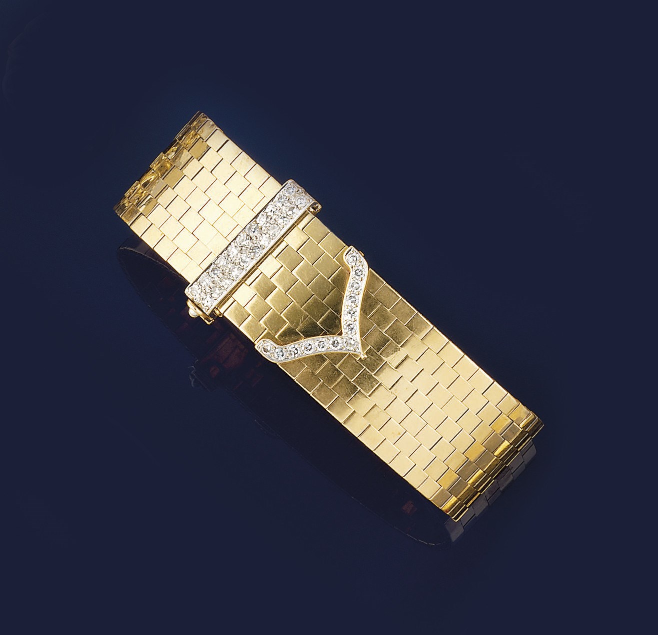 A diamond bracelet