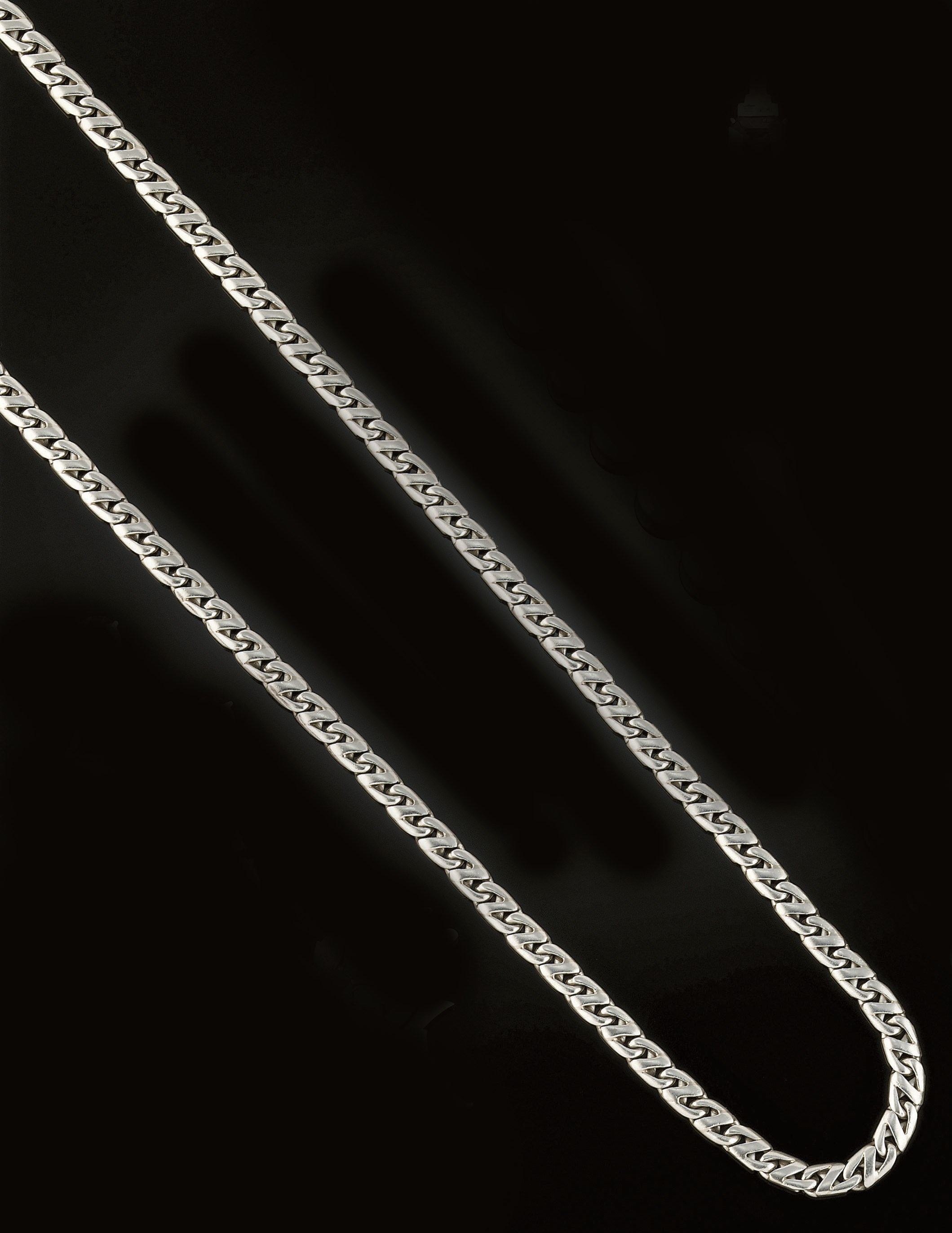 A chain necklace