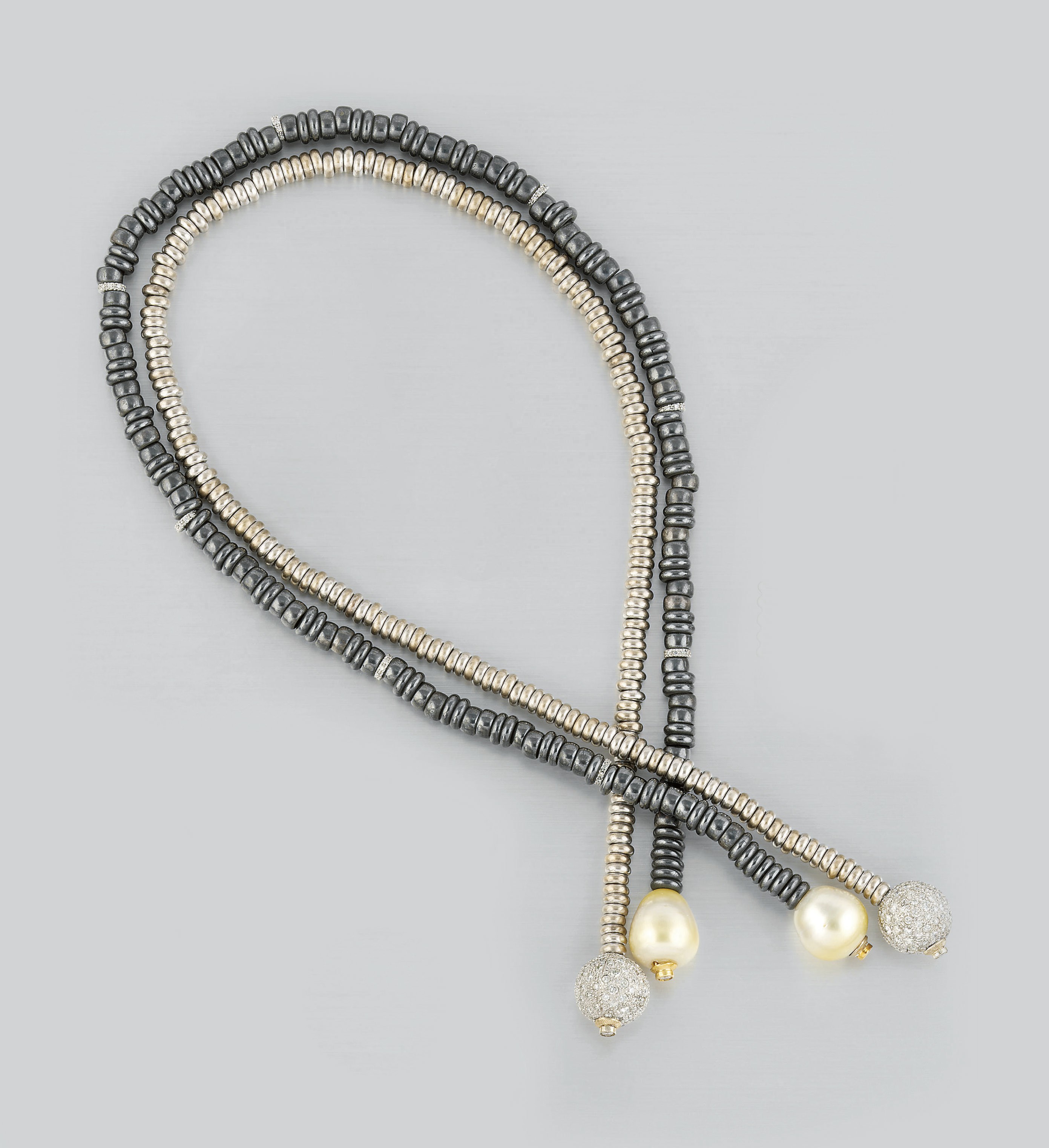 TWO BEAD NECKLACES