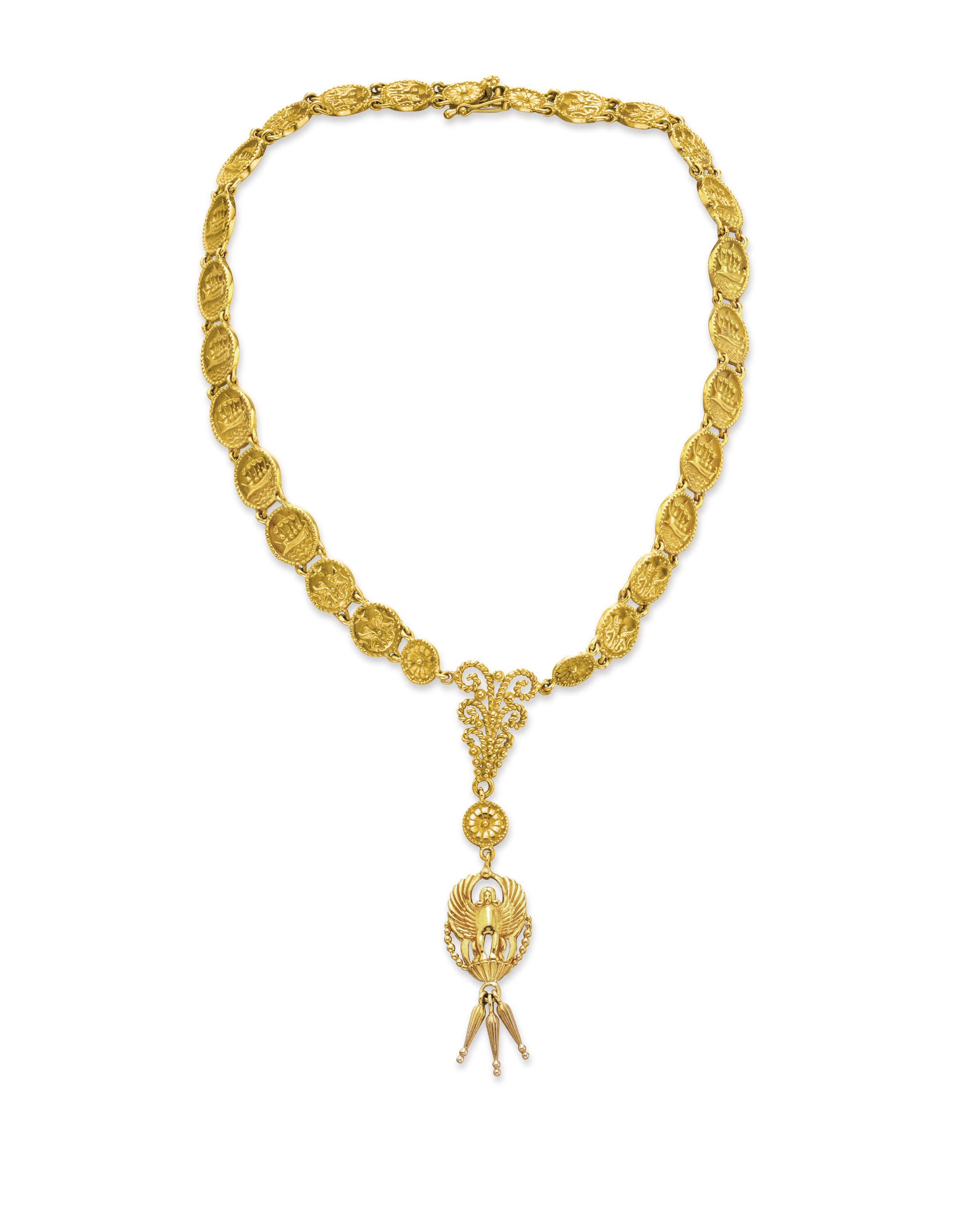 A GOLD NECKLACE, BY TABBAH