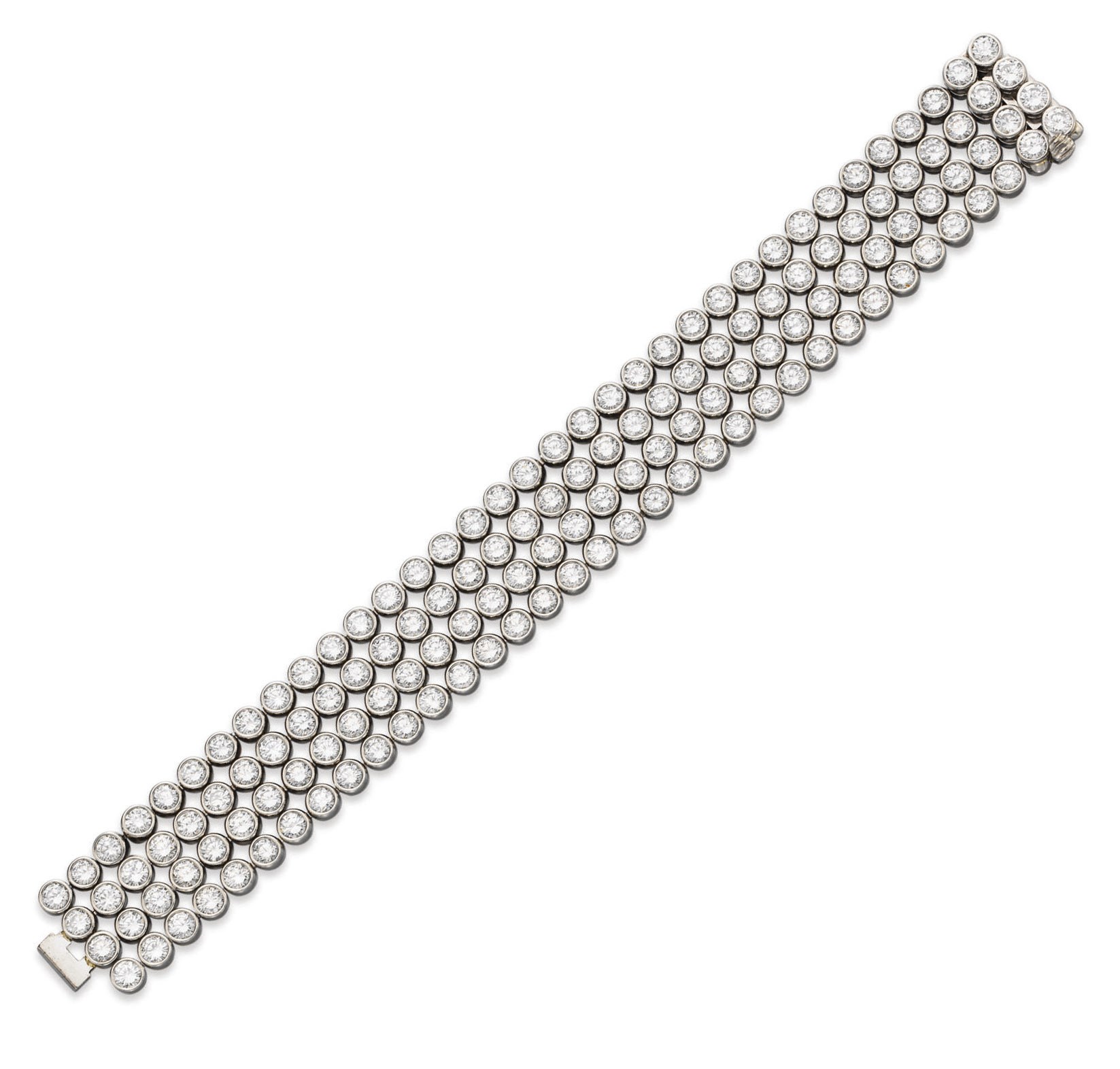 A DIAMOND BRACELET, BY HARRY WINSTON