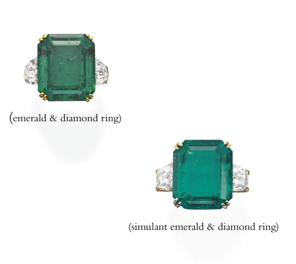 AN EMERALD AND DIAMOND RING, BY VAN CLEEF & ARPELS