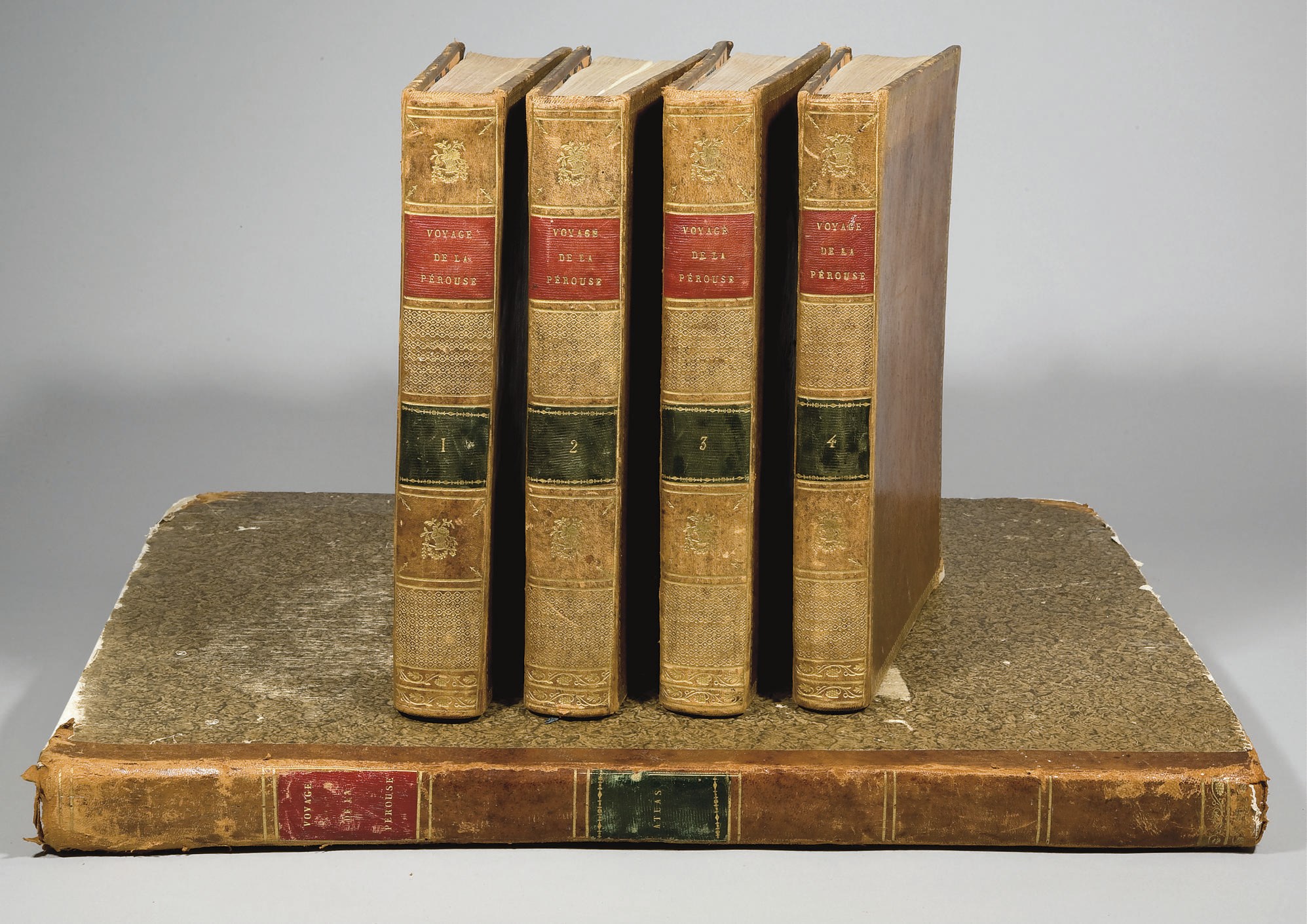 LA PÉROUSE, Jean-François de Galaup, comte de (1741-1788?). Voyage de La Pérouse autour du monde, publié conformément au décret du 22 avril 1791, et rédigé par M. L. A. Milet-Mureau. Paris: Imprimerie de la République, An V (1797).