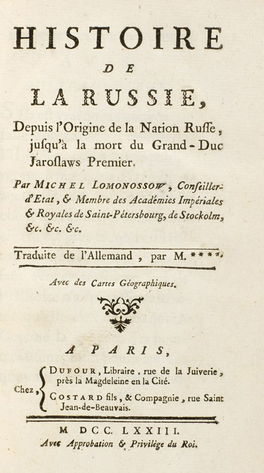 [VOYAGES & HISTOIRE] -- Réunion de 48 volumes d'histoire et de voyages des XVIIIe et XIXe siècle.