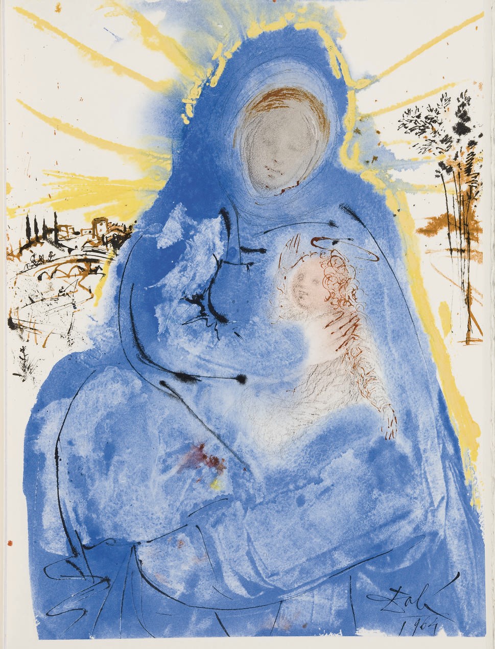 [DALI] -- Biblia Sacra Vulgatae Editionis. Imaginibus Salvatoris Dali exornata. Milan: Rizzoli, 1967-1969.