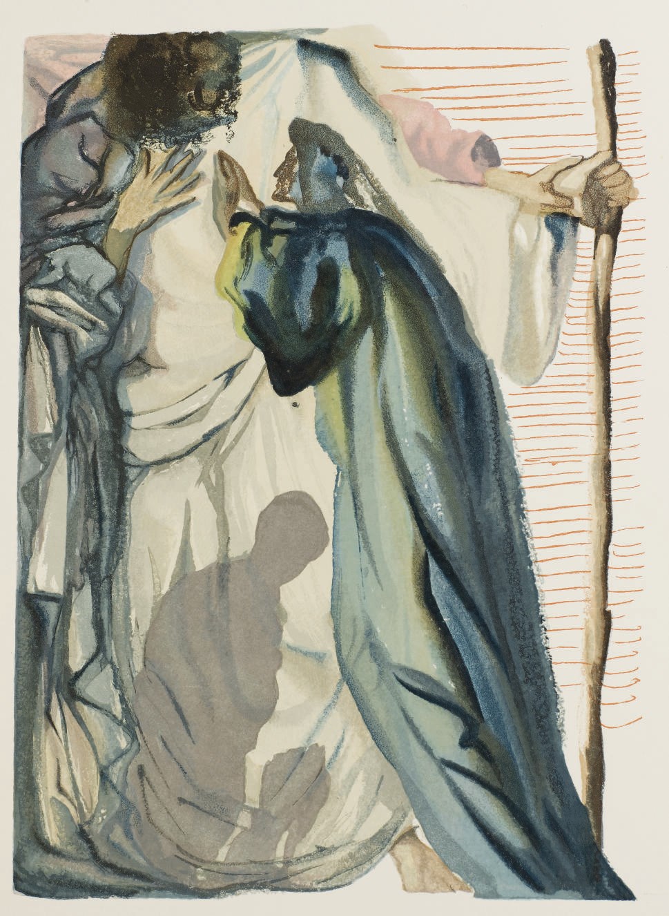 [DALI] -- DANTE ALIGHIERI (1265-1321). La Divine comédie. Enfer - Purgatoire - Paradis. Traduction de Julien Brizeux. Paris: Les Heures claires, avril 1959-23 novembre 1963.