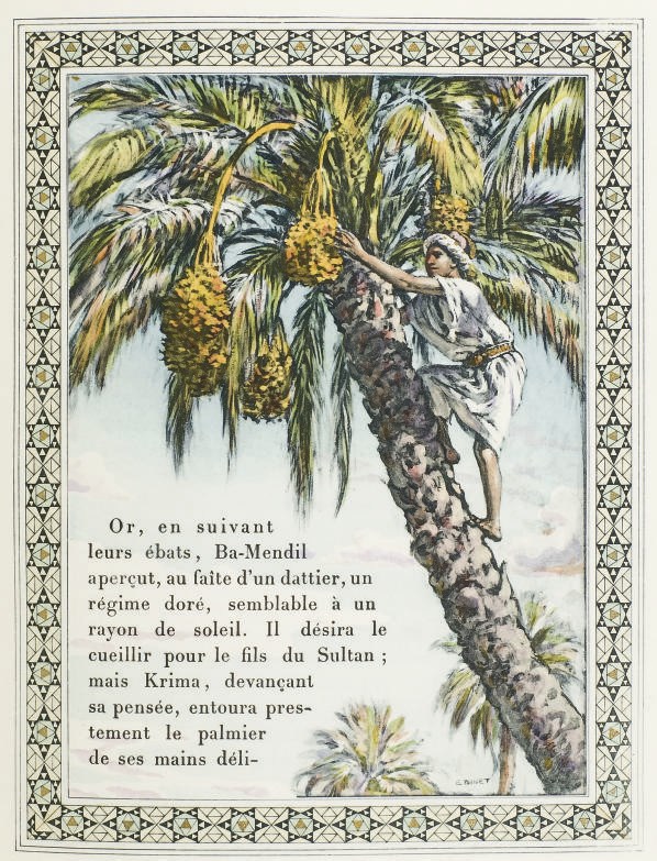 [DINET] -- Sliman Ben Ibrahim. Rabia el Kouloub ou Le Printemps des coeurs. Légendes sahariennes. Paris: Piazza, 1902.