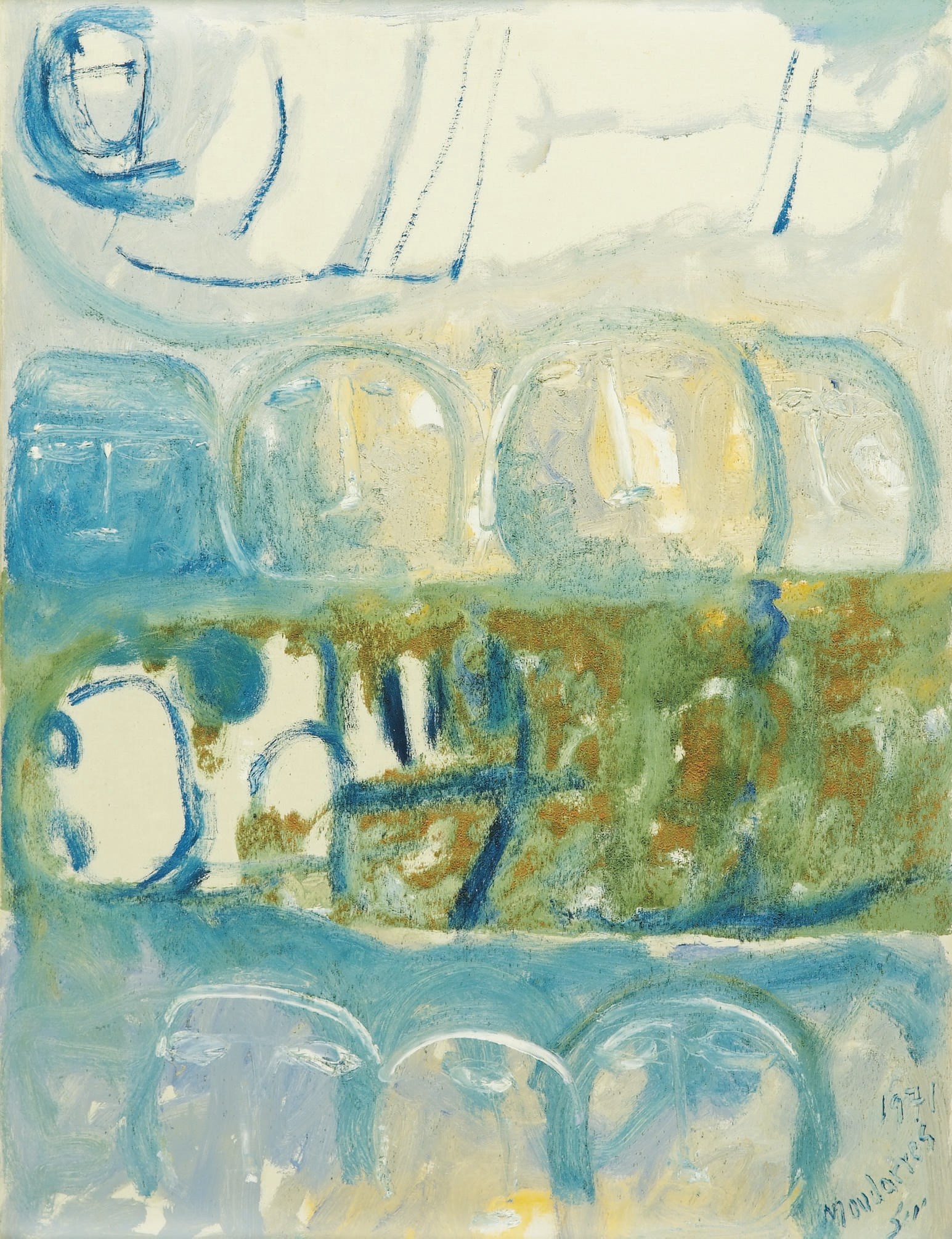 FATEH MOUDARRES (SYRIAN, 1922-1999)