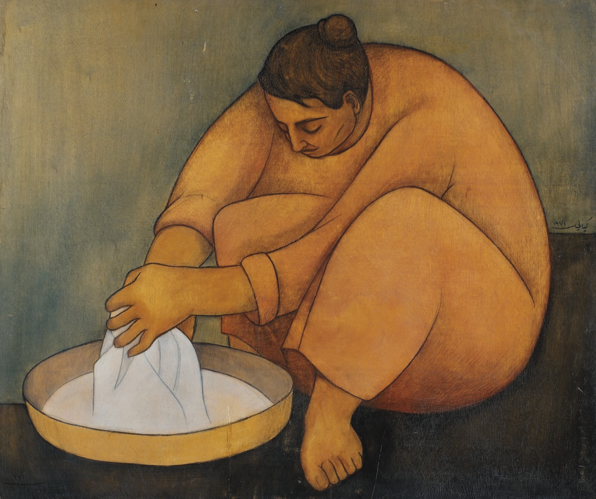 Louay Kayyali (Syrian, 1934-1978 )