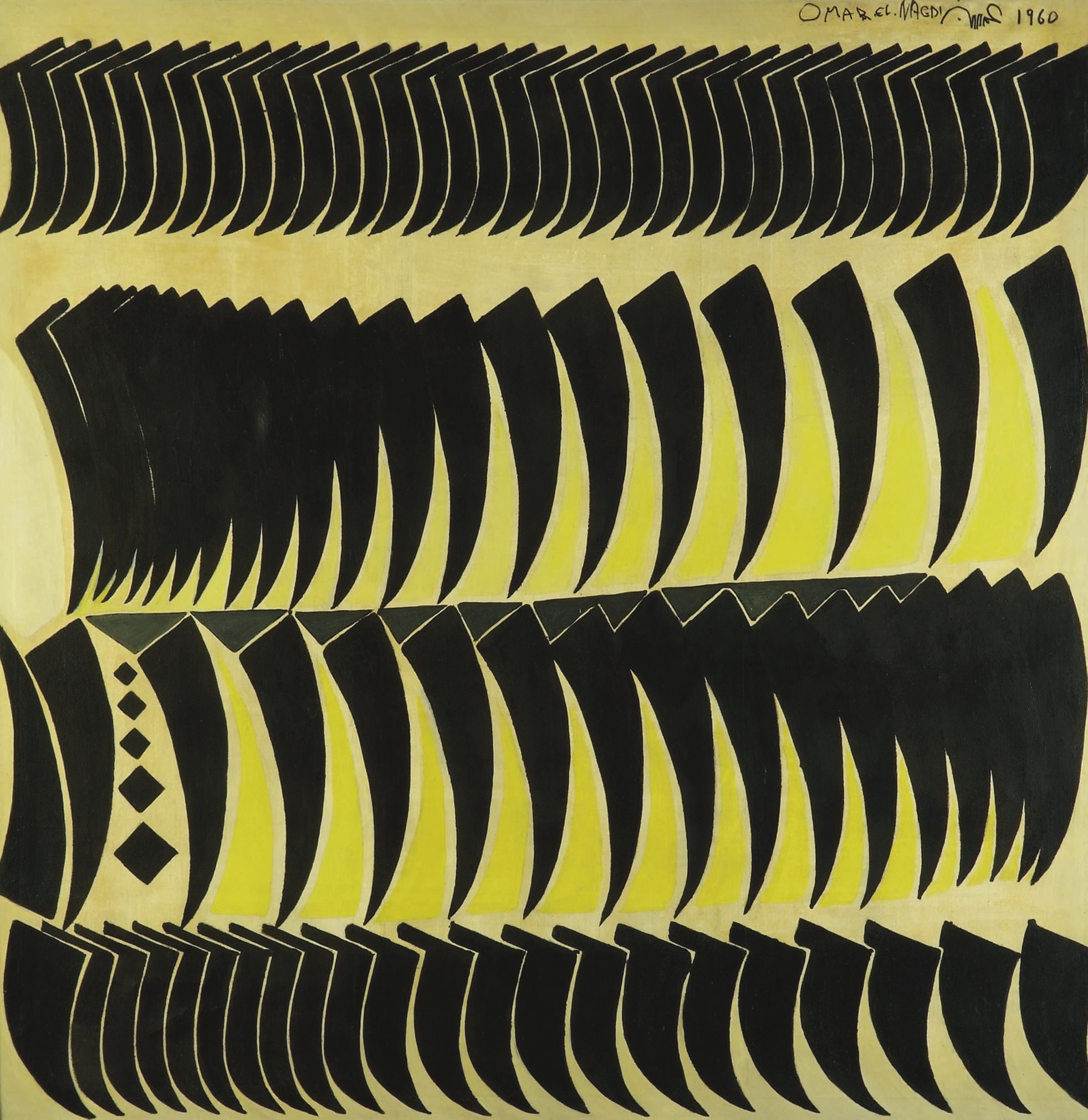 Omar El-Nagdi (Egyptian, b. 1931)