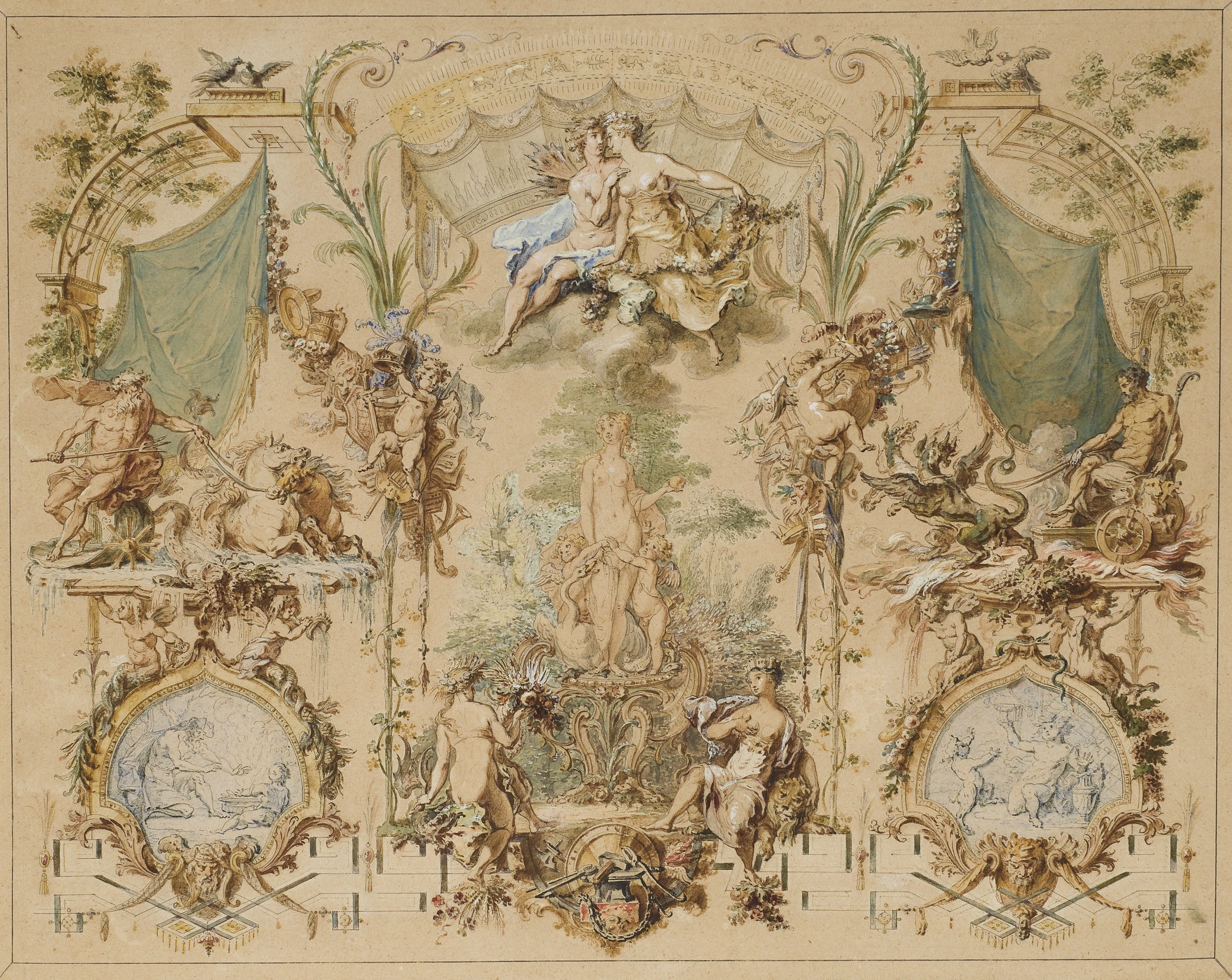 GILLES-MARIE OPPENORDT (PARIS 1672-1742)