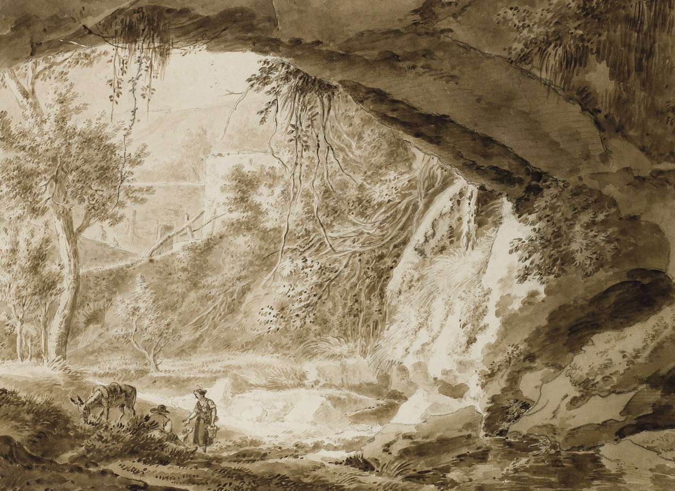 JEAN-ANTOINE CONSTANTIN, DIT CONSTANTIN D'AIX (BONNEVEINE 1756-1844 AIX-EN-PROVENCE)