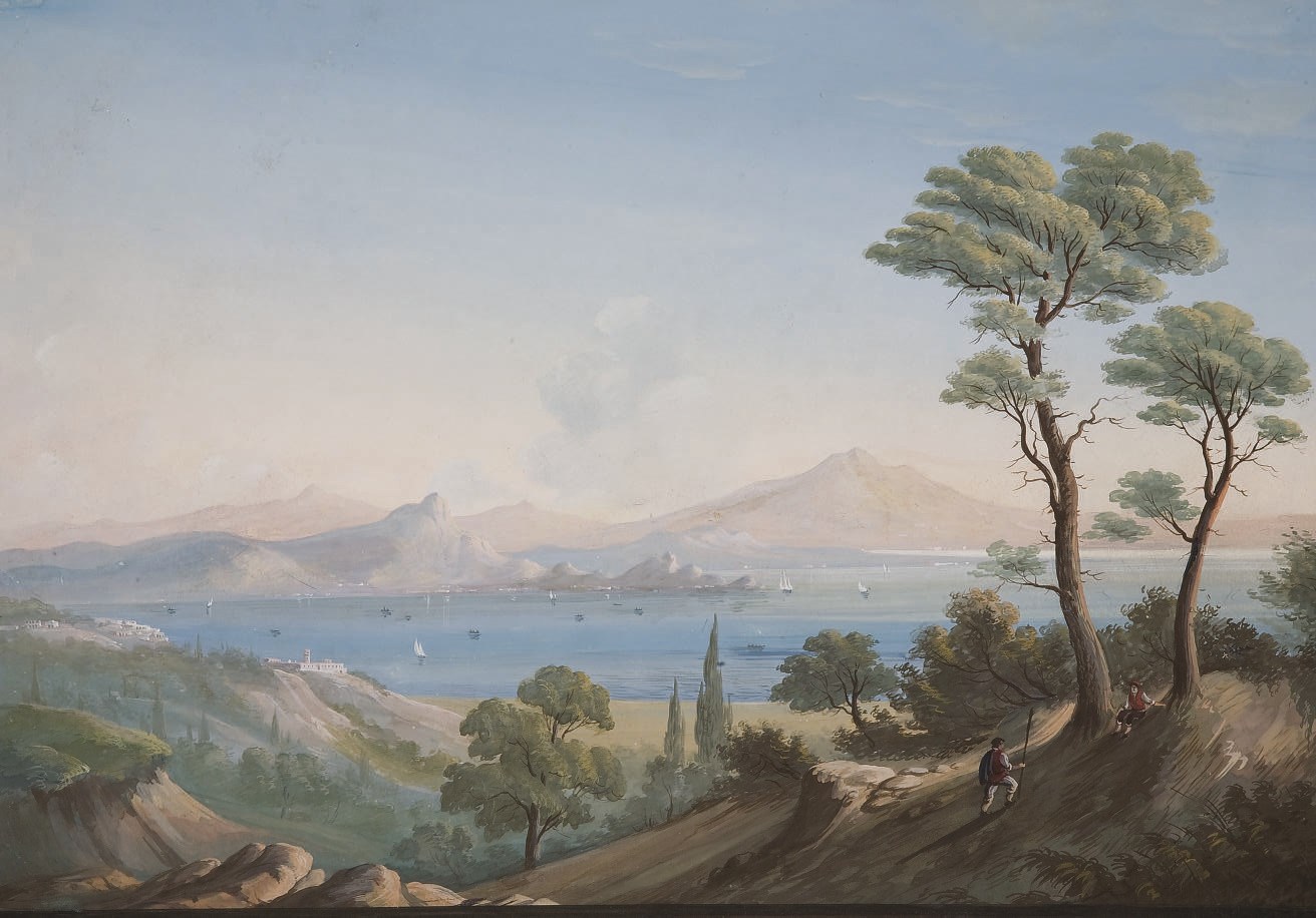ECOLE NAPOLITAINE, 19EME SIECLE