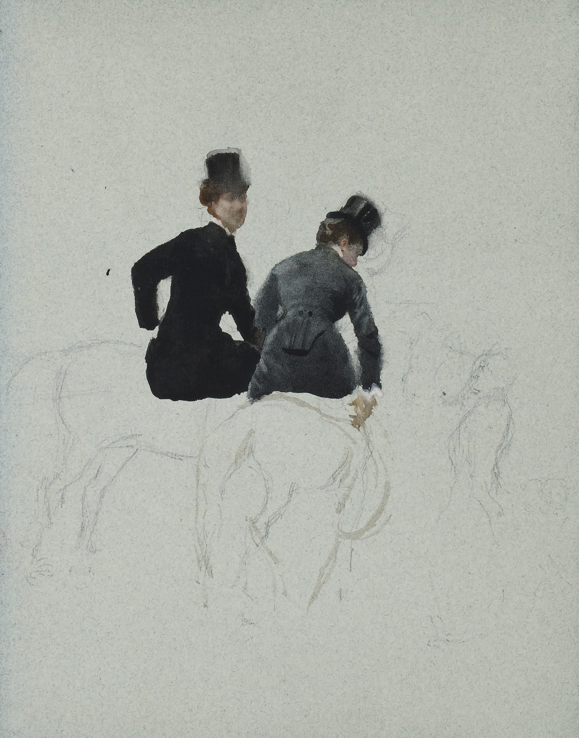 GIUSEPPE DE NITTIS (BARLETTA 1846-1884 SAINT-GERMAIN-EN-LAYE)