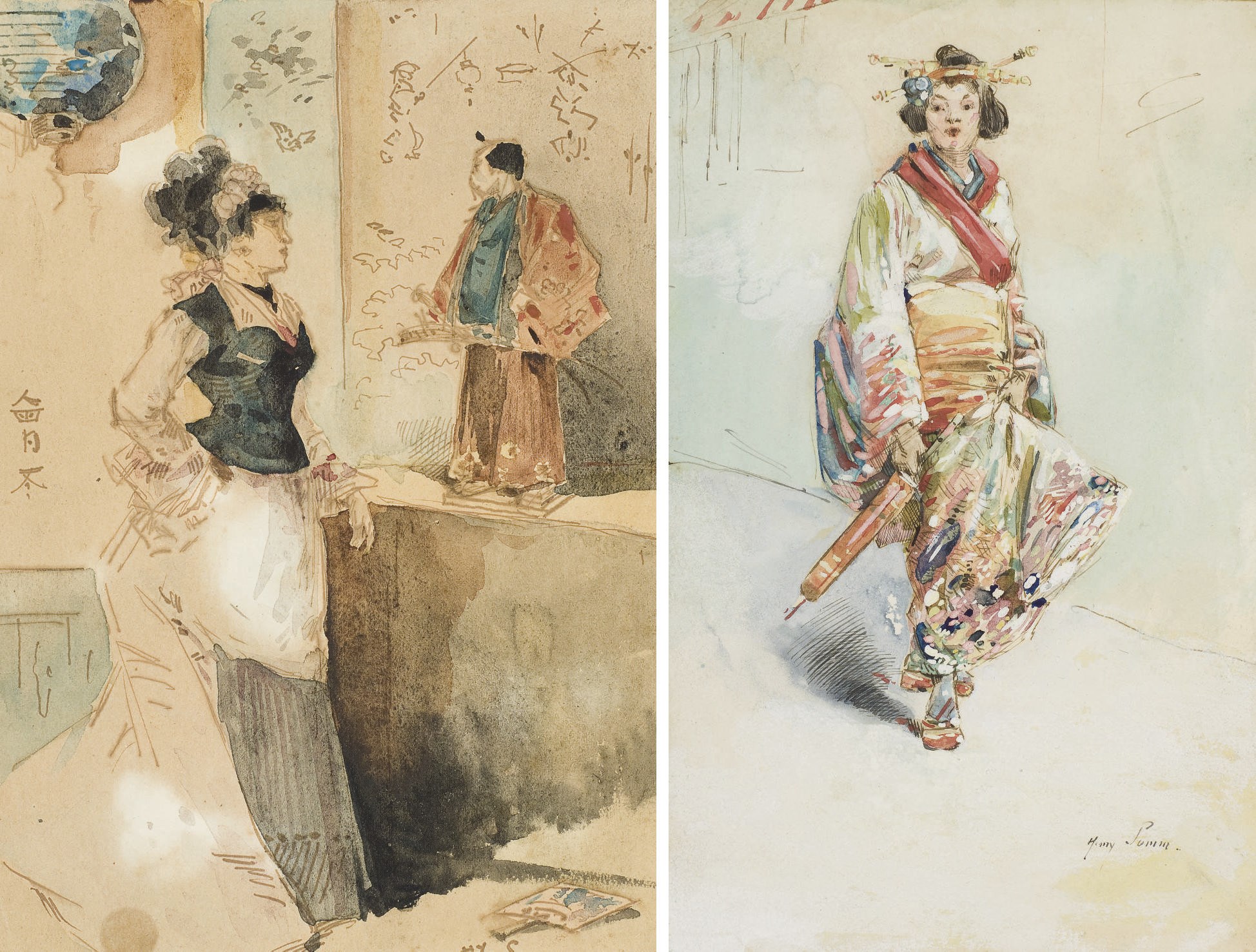 HENRY SOMM (ROUEN 1844-1907 PARIS)