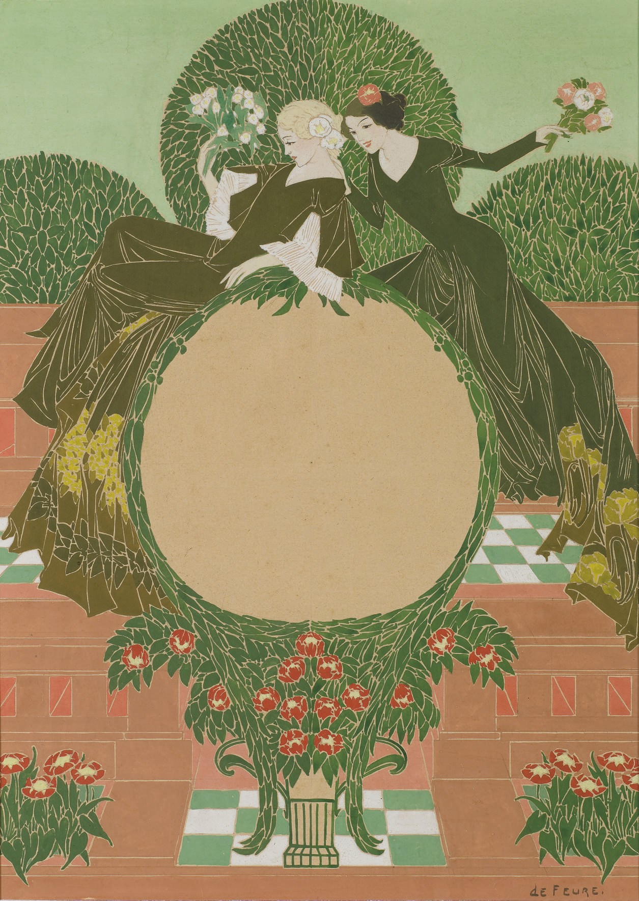 GEORGES DE FEURE (PARIS 1868-1943)