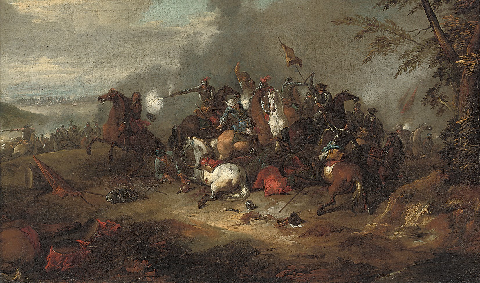 Circle of Jan van Huchtenburg (Haarlem 1647-1733 Amsterdam)