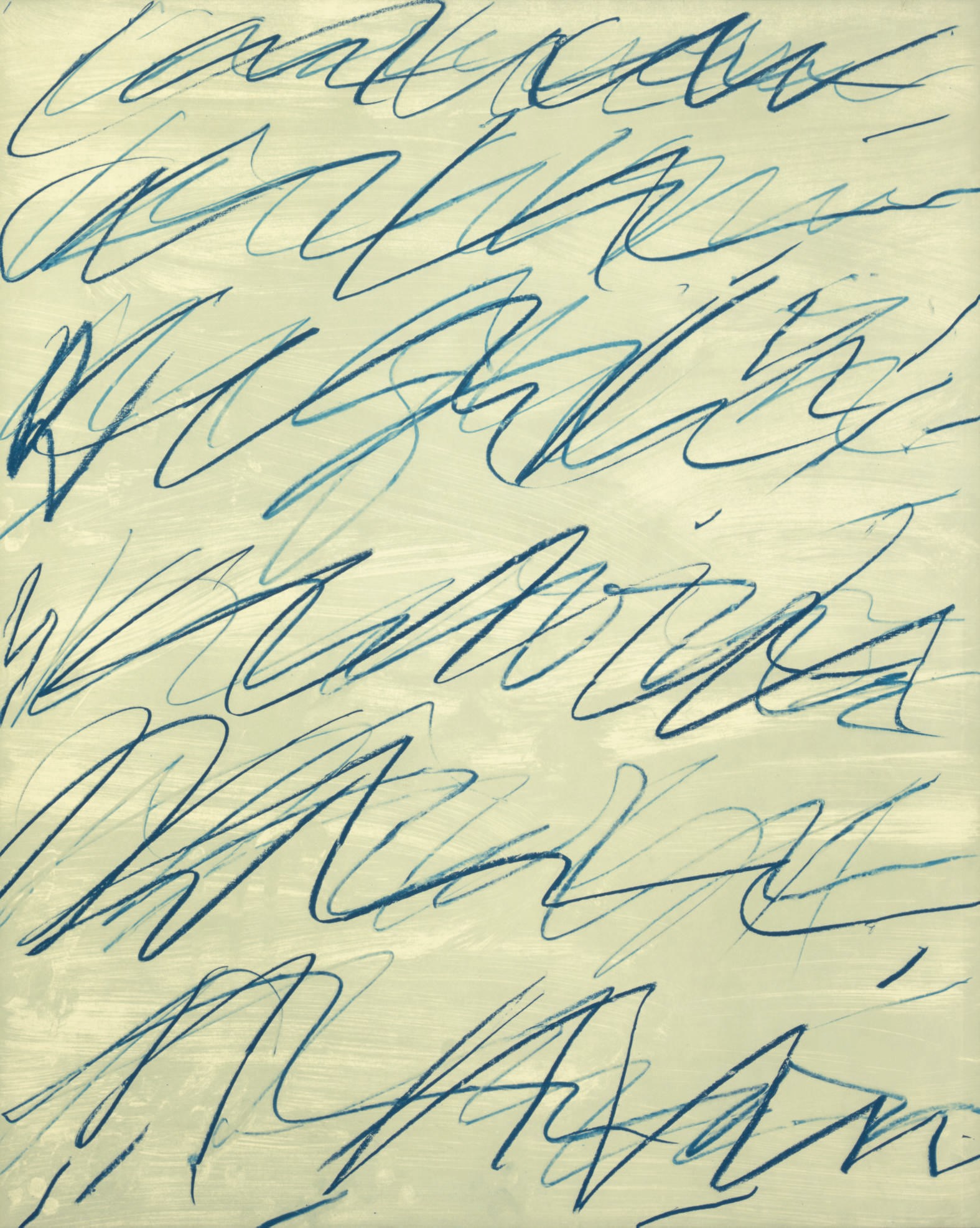 CY TWOMBLY (b. 1928)