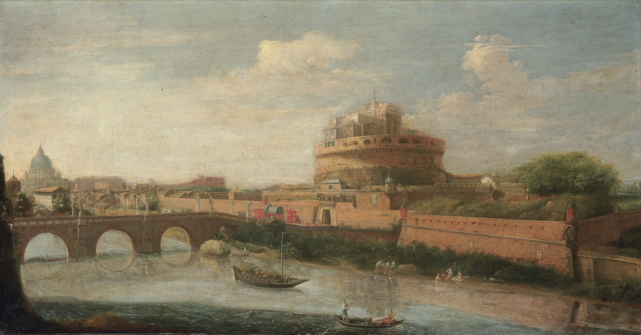 Circle of Hendrik Frans van Lint, Lo Studio (Antwerp 1684-1763 Rome)