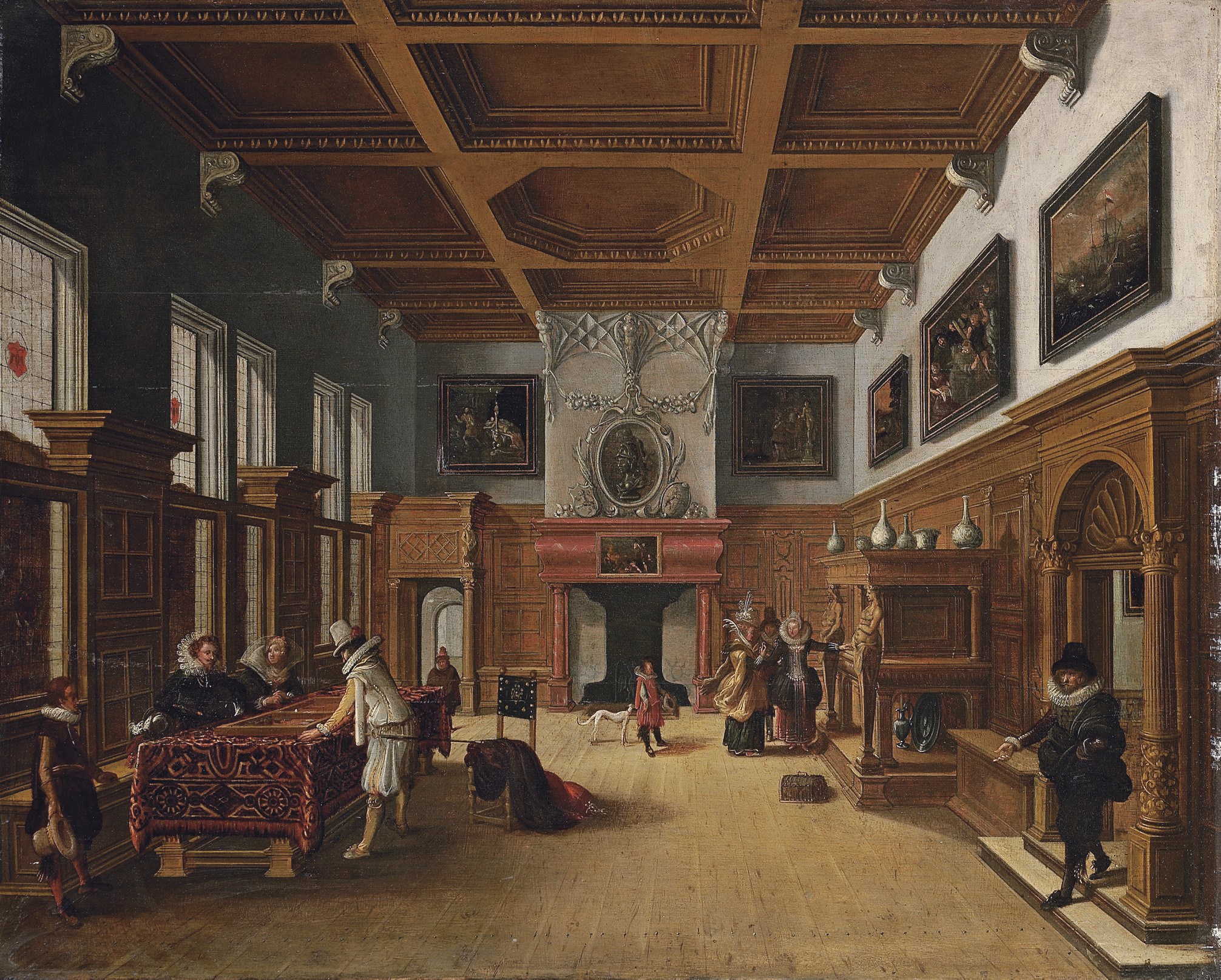 Circle of Bartholomeus van Bassen (?The Hague c. 1590-1652 The Hague)
