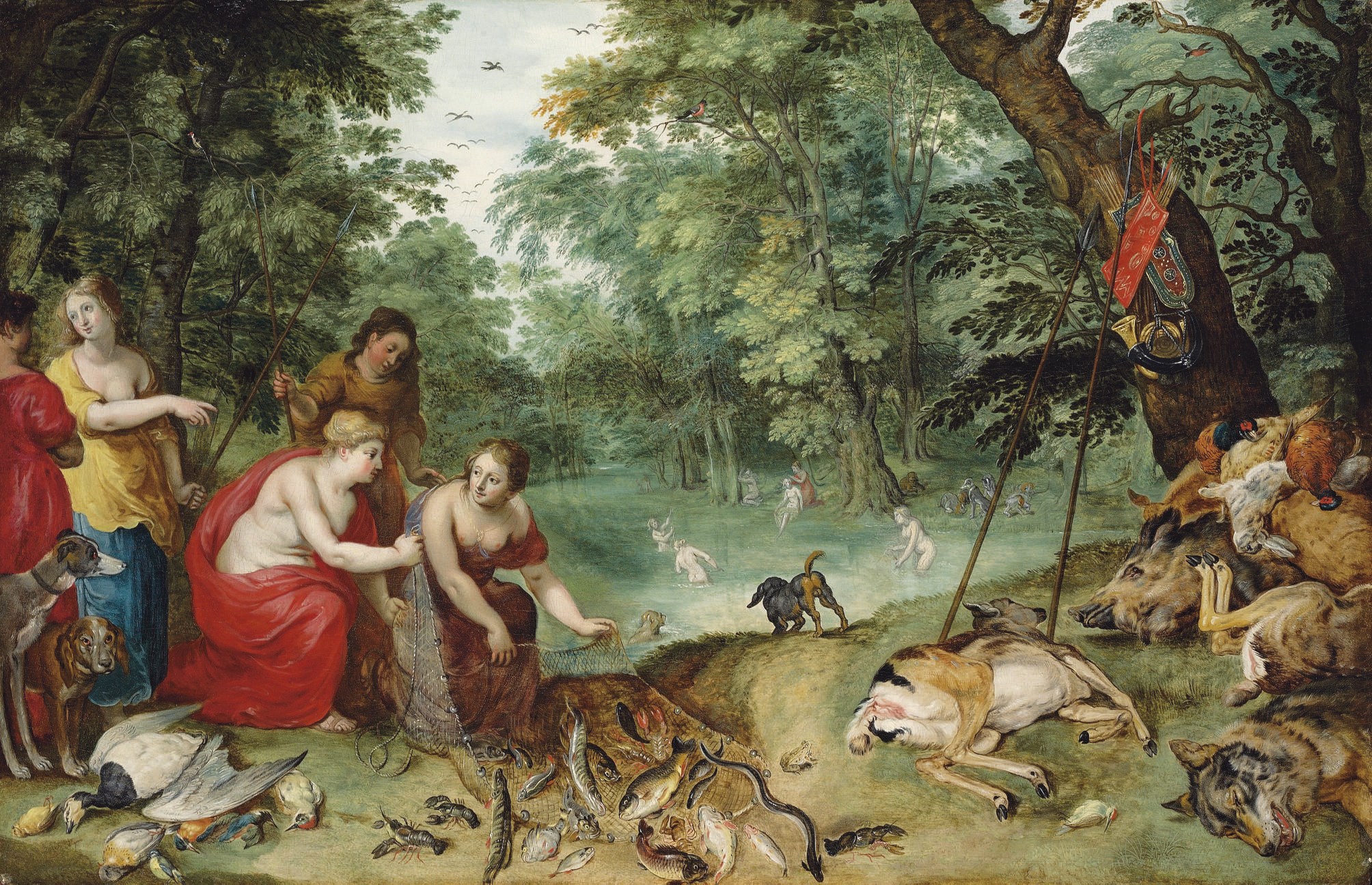 Jan Breughel II (Antwerp 1601-1678) and Circle of Hendrik van Balen I (Antwerp 1575-1632)