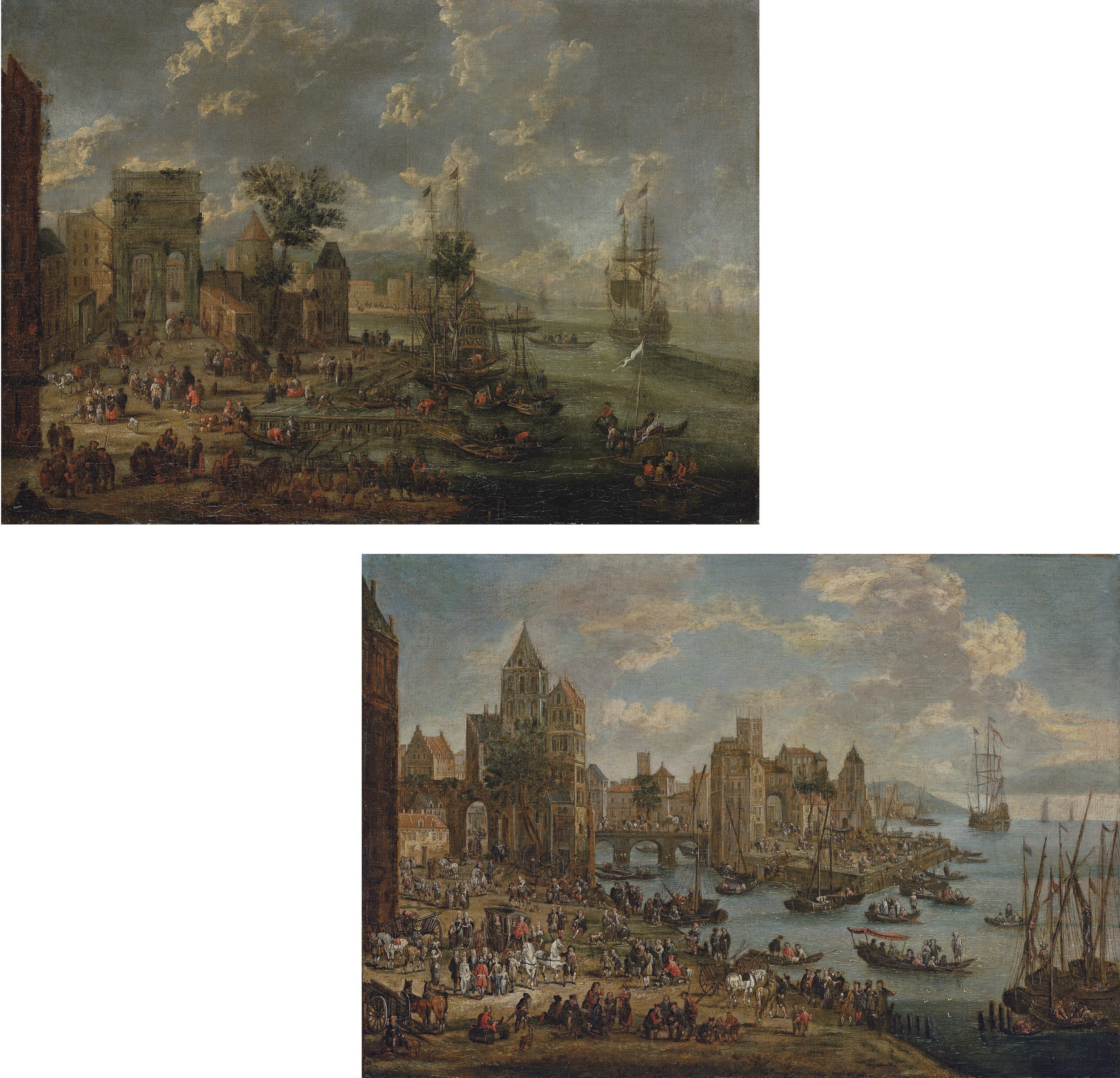 Pieter Casteels II  (c. 1650-after 1674 Antwerp?)