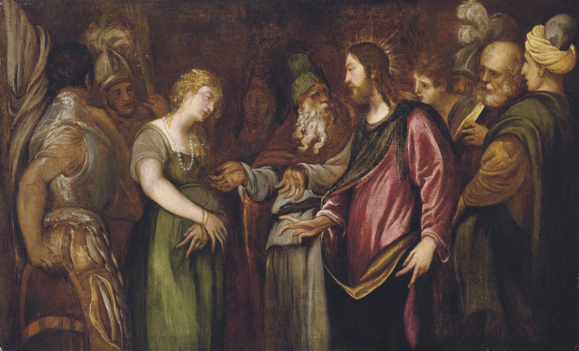 Attributed to Andrea Meldolla, lo Schiavone (Zadar 1500-1563 Venice) and Studio