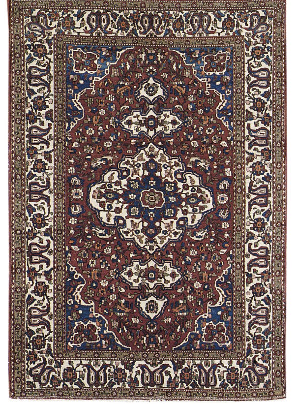 A fine unusual West Persian rug