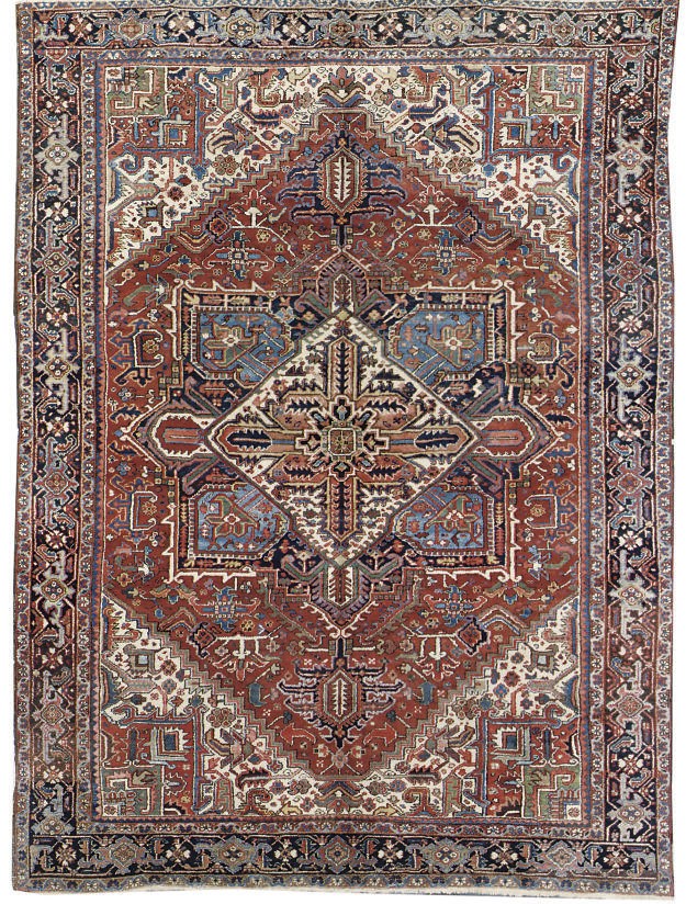 A fine Heriz carpet