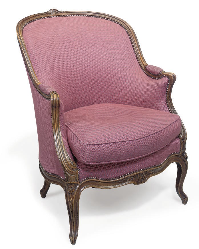 A FRENCH BEECHWOOD BERGERE