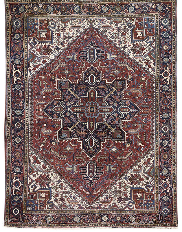 A fine Heriz carpet