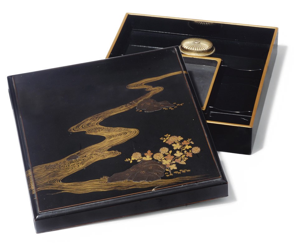 A Japanese Suzuribako (writing box)
