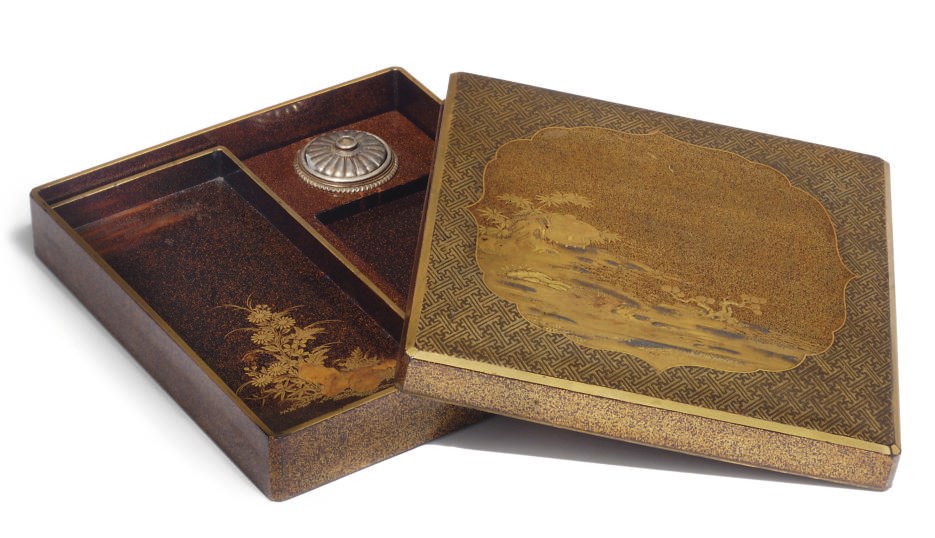 A Japanese Suzuribako (writing box)