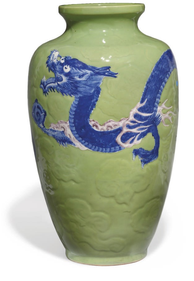 A large Japanese Vase