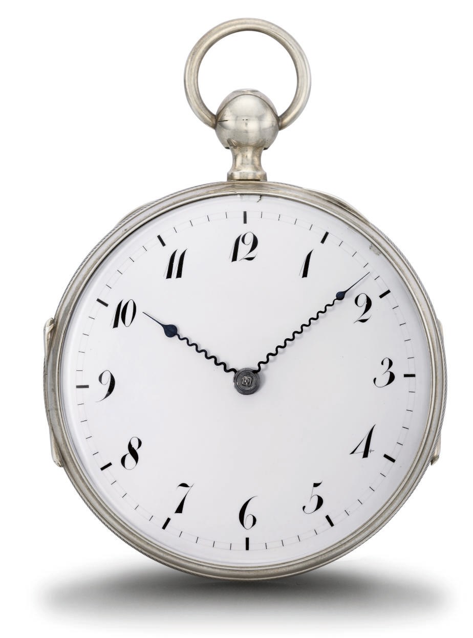 Swiss. An fine silver openface quarter repeating musical keywound watch