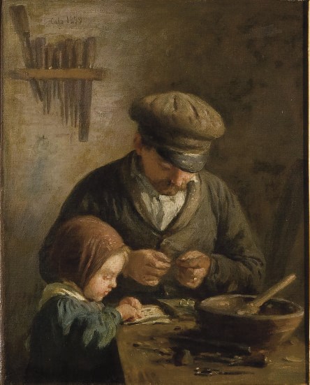 ADOLPHE-FELIX CALS (PARIS 1810-1880 HONFLEUR)