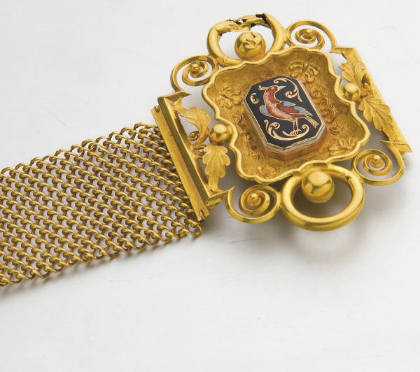 BRACELET EMAIL ET VERMEIL