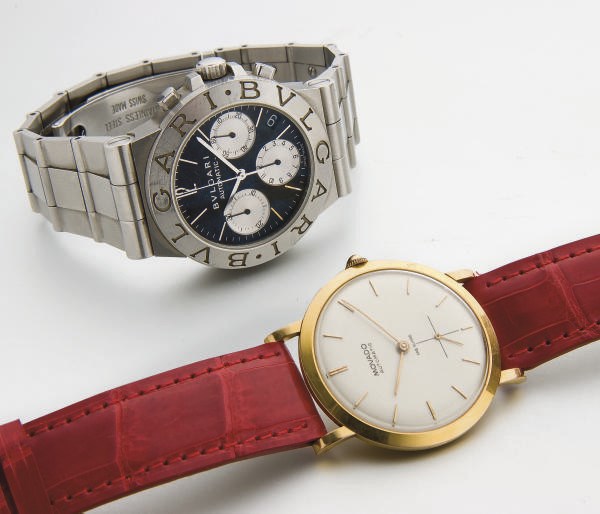 MONTRES AUTOMATIQUES, PAR BULGARI ET MOVADO