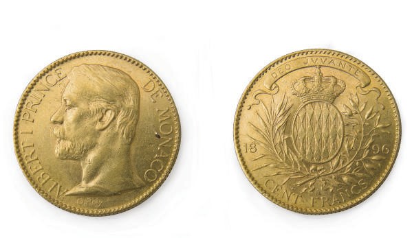 40 FRANCS OR D'ALBERT IER DE MONACO