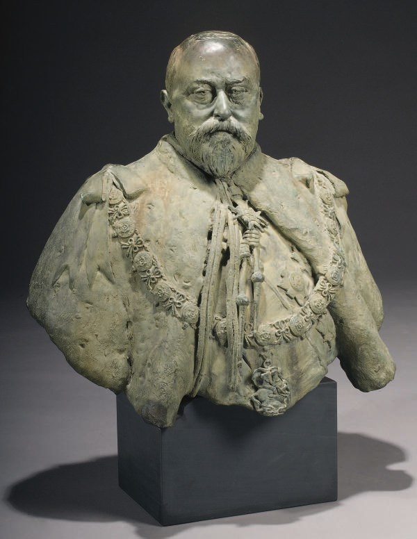 BUSTE D'EDOUARD VII