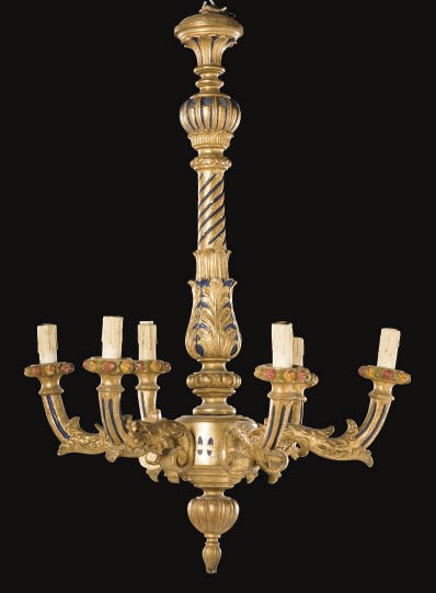 LUSTRE DE LA FIN DU XIXEME SIECLE