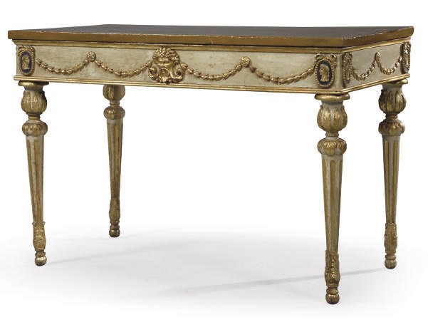 CONSOLE ITALIENNE D'EPOQUE NEOCLASSIQUE