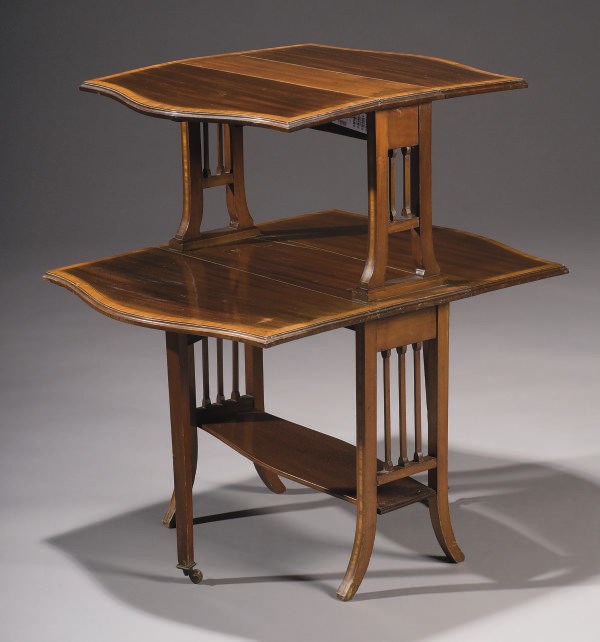 TABLE A THE DU XXEME SIECLE