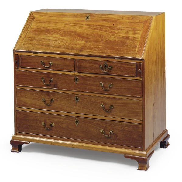 COMMODE SCRIBAN D'EPOQUE GEORGE III