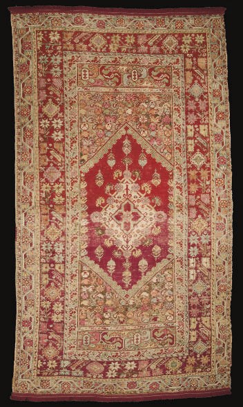 TROIS TAPIS GHIORDES VERS 1870
