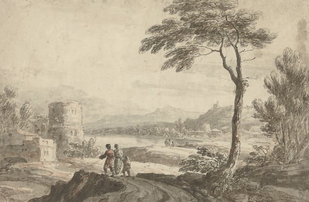 Jean-Baptiste-Claude Chatelain (French, 1710-1771)