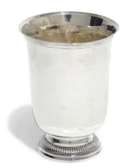 A LOUIS XVI SILVER BEAKER