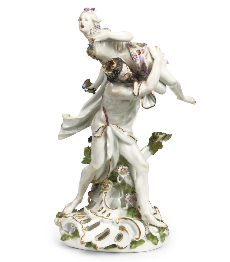 A MEISSEN GROUP 'THE RAPE OF PROSERPINE'