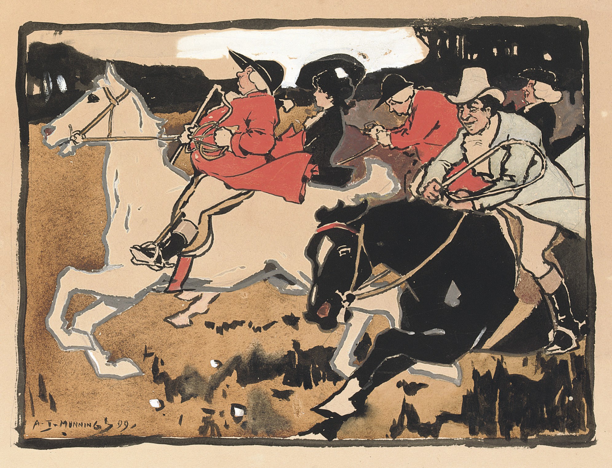 Sir Alfred James Munnings, P.R.A., R.W.S. (1878-1959)